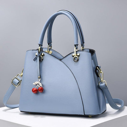 Stitching Detail Crossbody Bag Faux Leather Women's Purse