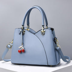 Stitching Detail Crossbody Bag Faux Leather Women's Purse