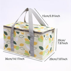 Waterproof Insulated Lunch Bag Foldable Storage Bag