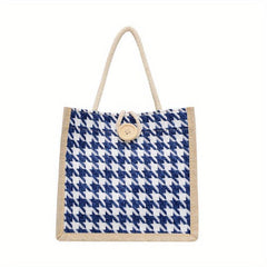 Canvas Lunch Bag Women's Tote & Storage Bag