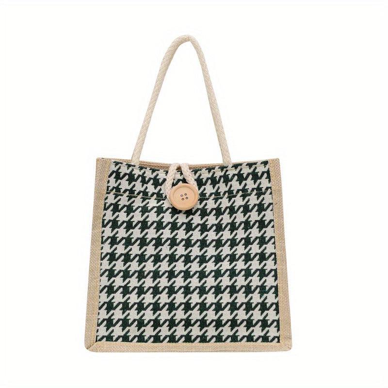 Canvas Lunch Bag Women's Tote & Storage Bag