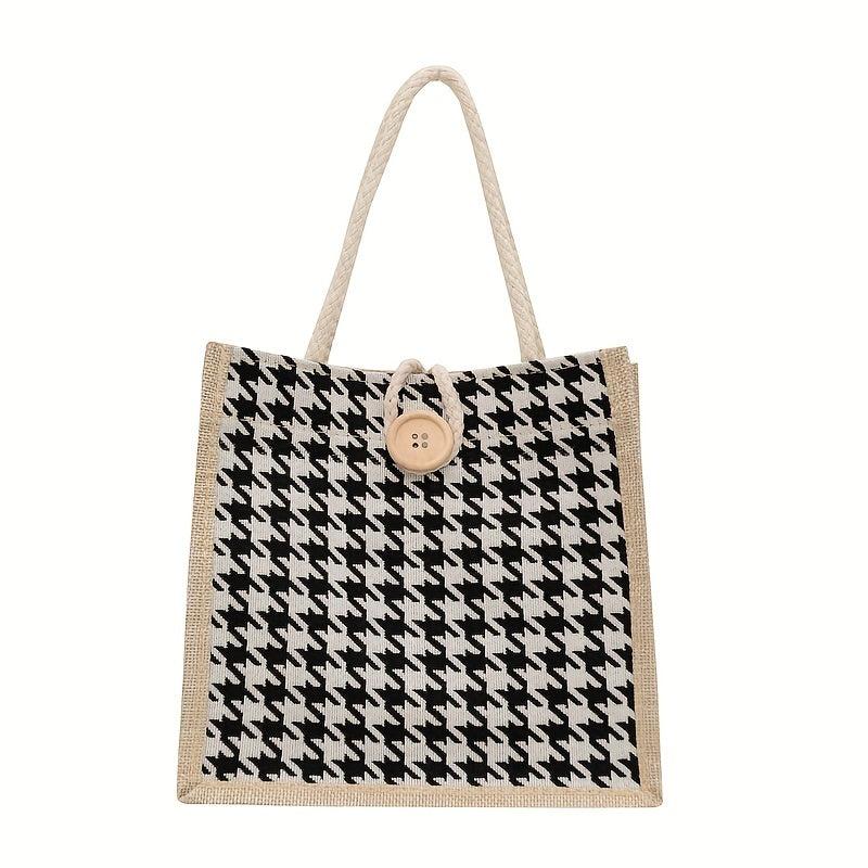 Canvas Lunch Bag Women's Tote & Storage Bag