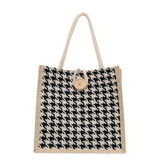 Canvas Lunch Bag Women's Tote & Storage Bag