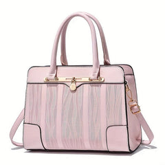 Stripes Pattern Crossbody Bag for Women