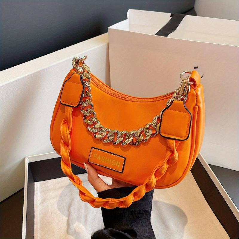 Stylish PU Underarm Bag Women's Casual Hobo Handbag & Purse