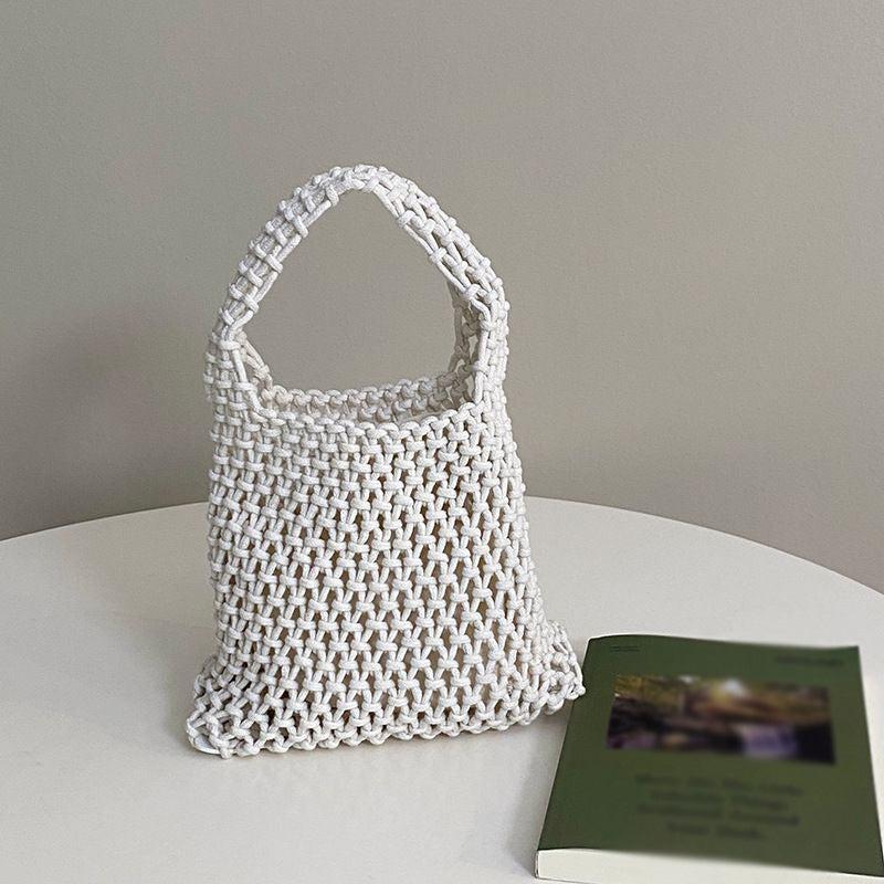 Mesh Handbag Crochet Beach Bag