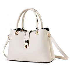 Large Capacity Twist Lock Shoulder Bag