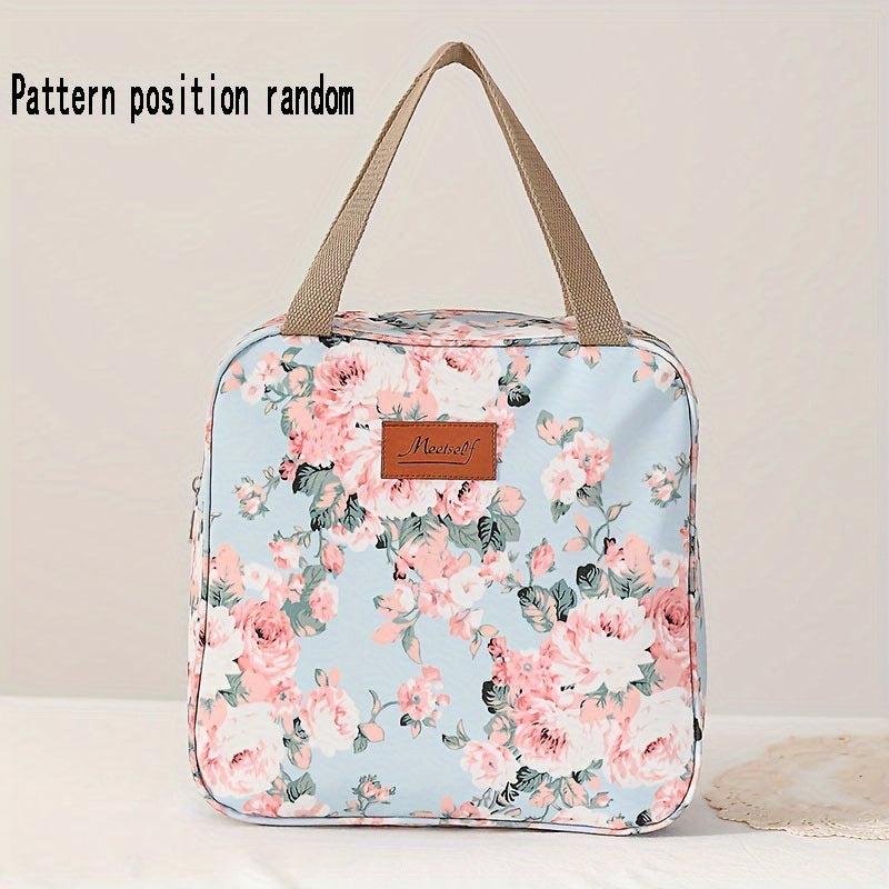 Cartoon Print Toiletry Travel Bag Large Capacity Hand Storage Bag