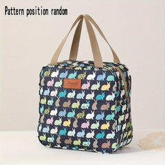 Cartoon Print Toiletry Travel Bag Large Capacity Hand Storage Bag
