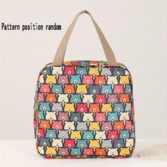 Cartoon Print Toiletry Travel Bag Large Capacity Hand Storage Bag