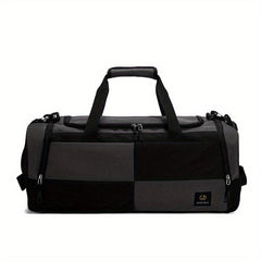 Large Capacity Colorblock Travel Backpack Multifunctional Luggage Bag
