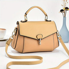 Square Shoulder Bag All Match Satchel Bag Stylish Crossbody Bag