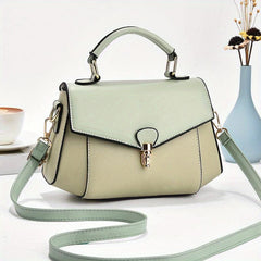 Square Shoulder Bag All Match Satchel Bag Stylish Crossbody Bag