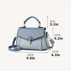 Square Shoulder Bag All Match Satchel Bag Stylish Crossbody Bag
