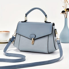 Square Shoulder Bag All Match Satchel Bag Stylish Crossbody Bag