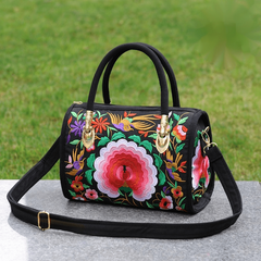 Embroidered Crossbody Bag for Women