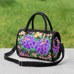Embroidered Crossbody Bag for Women