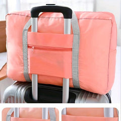Large Capacity Weekender Tote Bag Lightweight Luggage Bag