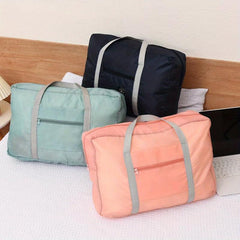 Large Capacity Weekender Tote Bag Lightweight Luggage Bag
