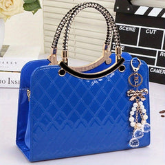 Quilted Tote Bag Stylish Satchel Women's Casual Handbag