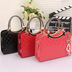 Quilted Tote Bag Stylish Satchel Women's Casual Handbag