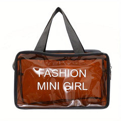 Clear Travel Toiletry Bag Waterproof Storage Cosmetic Bag