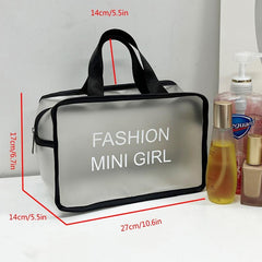 Clear Travel Toiletry Bag Waterproof Storage Cosmetic Bag
