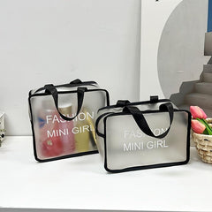 Clear Travel Toiletry Bag Waterproof Storage Cosmetic Bag