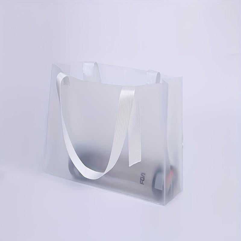 Transparent PVC Tote Bag Large Capacity Portable Travel Makeup & Comestic Bag