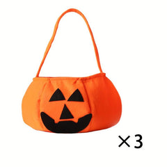 Halloween Pumpkin Candy Bag Portable Cartoon Pumpkin Handbag
