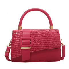 Women's Candy Crossbody Bag Buckle Decor Shoulder Bag