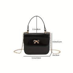 Women's Mini Flap Handbag Lightweight Crossbody & Shoulder Bag