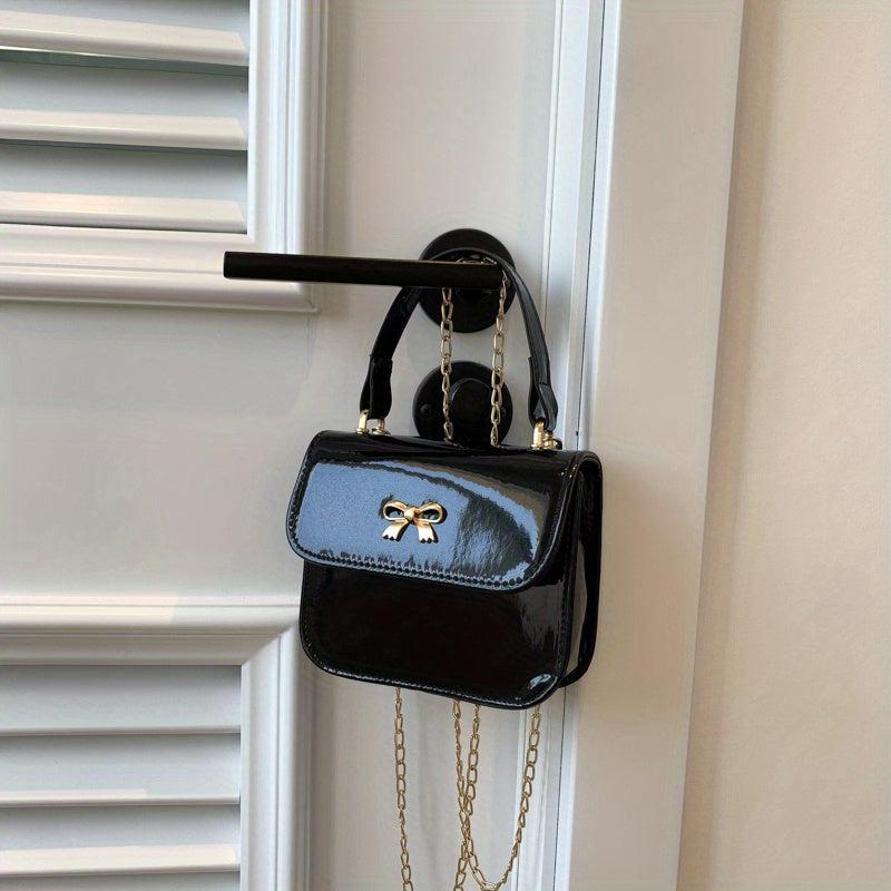 Women's Mini Flap Handbag Lightweight Crossbody & Shoulder Bag