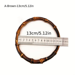 Bamboo Shape Handles for DIY Handbag Accessories