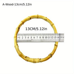Bamboo Shape Handles for DIY Handbag Accessories