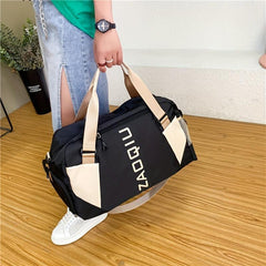 Large Capacity Travel Bag Nylon Dry Wet Separation Storage Bag