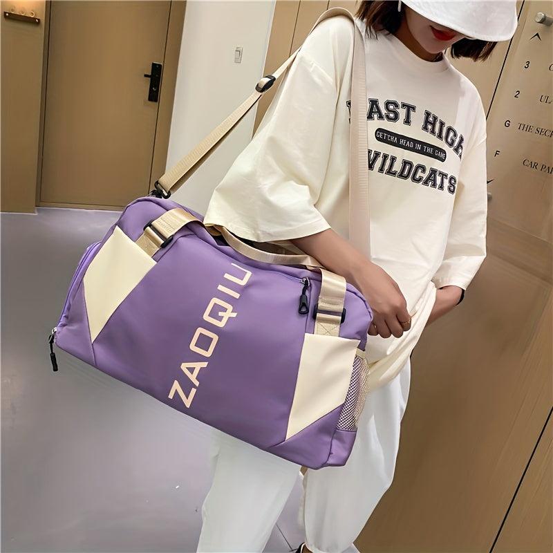 Large Capacity Travel Bag Nylon Dry Wet Separation Storage Bag