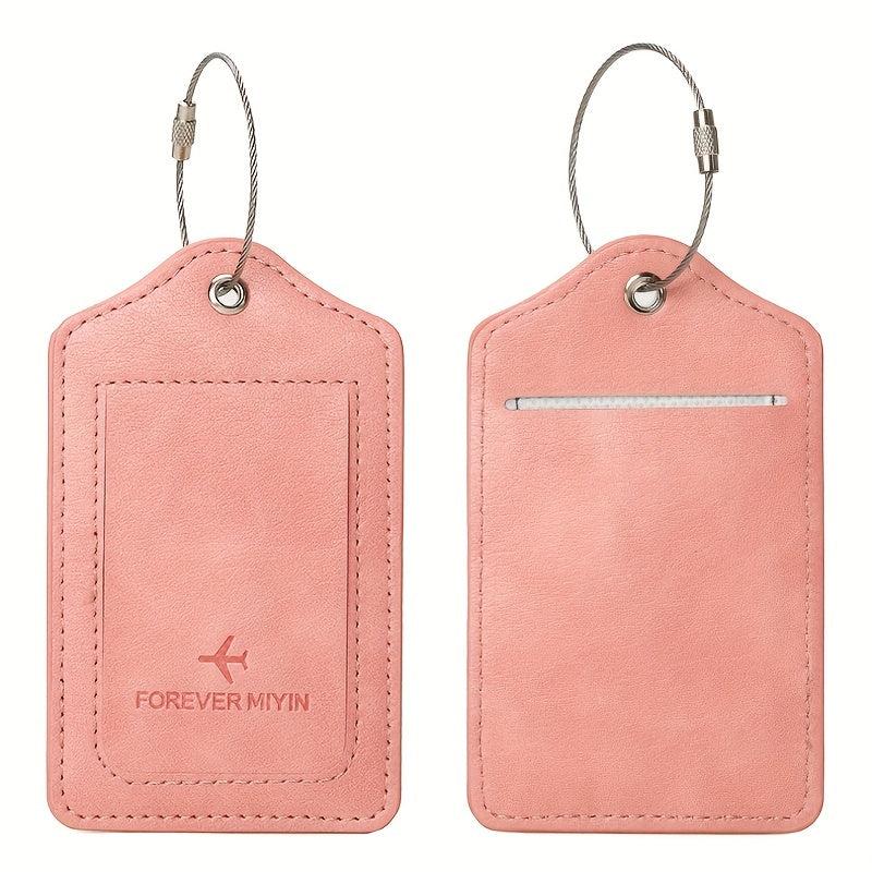 Travel Metal Lanyard Waterproof Boarding Pass Compact Versatile Luggage Tag