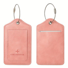 Travel Metal Lanyard Waterproof Boarding Pass Compact Versatile Luggage Tag