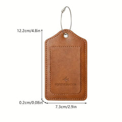 Travel Metal Lanyard Waterproof Boarding Pass Compact Versatile Luggage Tag
