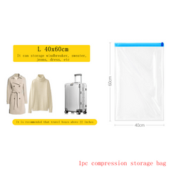 Travel Compression Bags Vacuum Packing Space Saver Bags Reusable