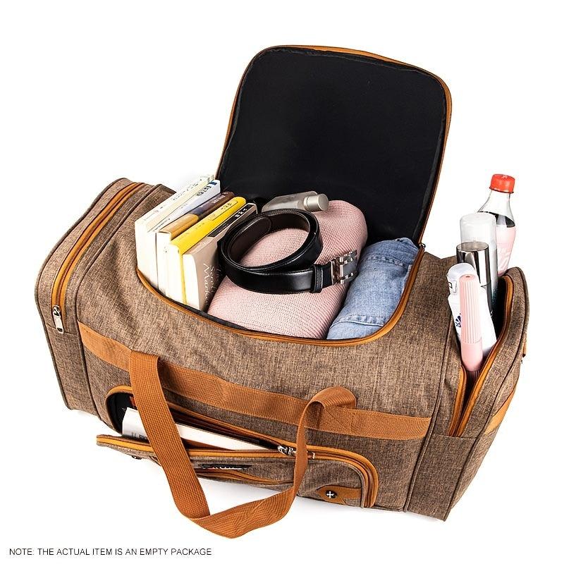 Large Capacity Tote Storage Pouch Dacron Lightweight Luggage Bag