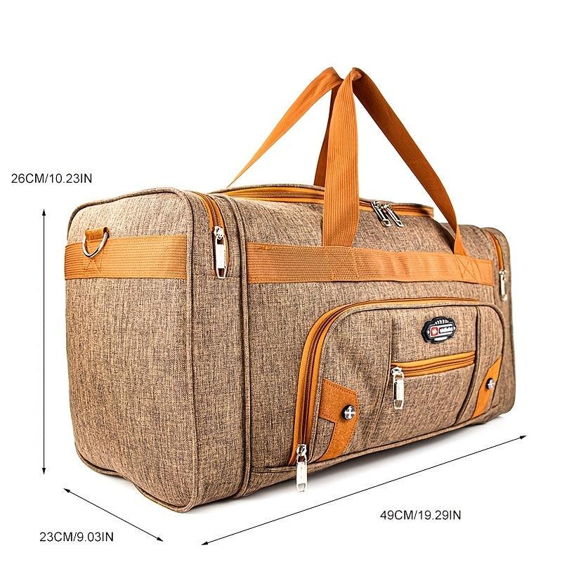 Large Capacity Tote Storage Pouch Dacron Lightweight Luggage Bag