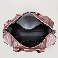 Portable Duffle Bag Multifunctional Dry & Wet Separation Nylon Weekender Bag