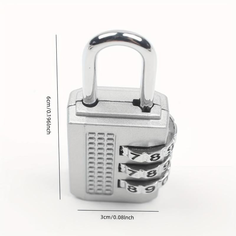 20mm Zinc Alloy Password Lock Security Padlock For Gym Backpack