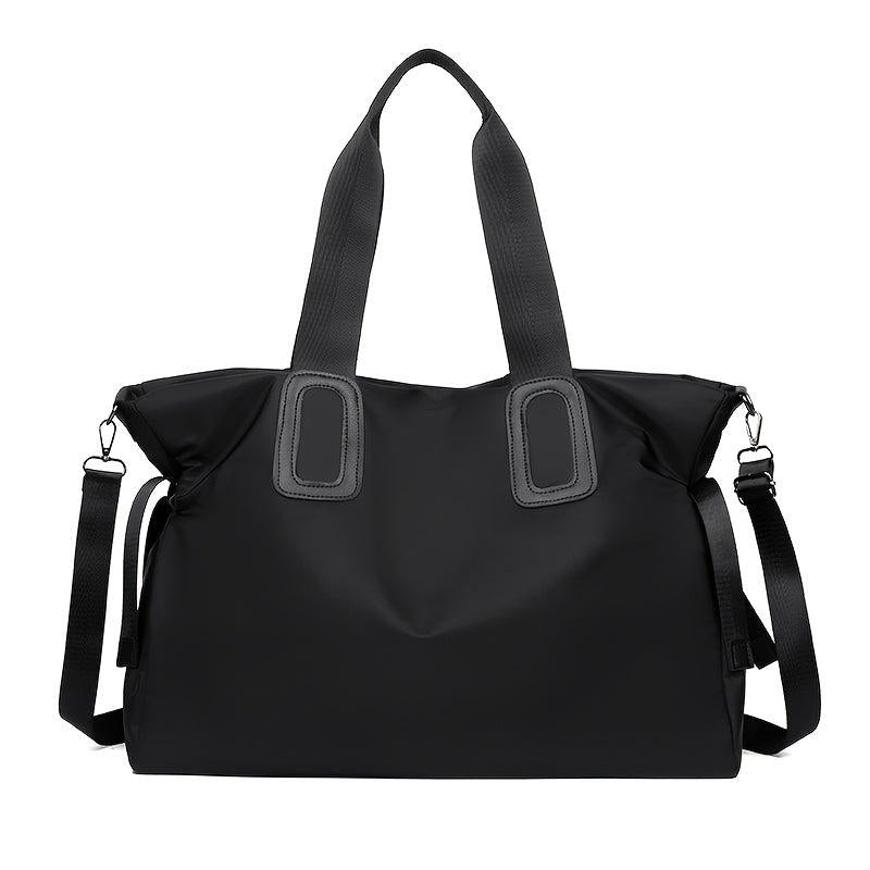 Travel Storage Bag Double Handle Zipper Duffel Bag Large Weekender Overnight Bag