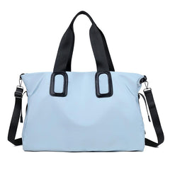 Travel Storage Bag Double Handle Zipper Duffel Bag Large Weekender Overnight Bag