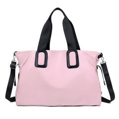 Travel Storage Bag Double Handle Zipper Duffel Bag Large Weekender Overnight Bag