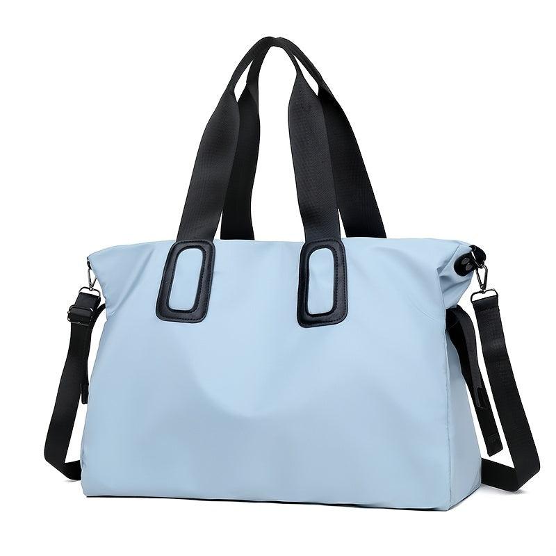 Travel Storage Bag Double Handle Zipper Duffel Bag Large Weekender Overnight Bag