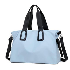 Travel Storage Bag Double Handle Zipper Duffel Bag Large Weekender Overnight Bag
